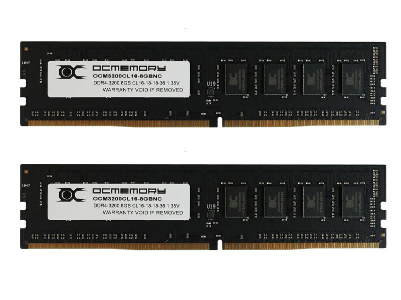 OCMEMORY OCM3200CL16D-16GBNC (DDR4-3200 CL16 8GB×2)