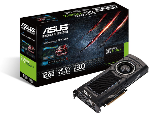 ASUS GeForce GTX TITAN X (GTXTITANX-12GD5)