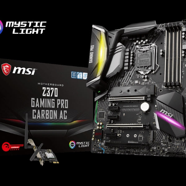 MSI Z370 GAMING PRO CARBON AC / OVERCLOCK WORKS