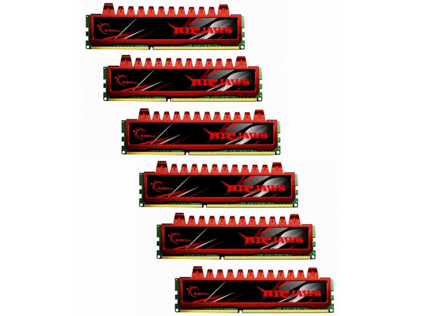 G.Skill F3-12800CL9T2-24GBRL (DDR3-1600 CL9 4GB×6)