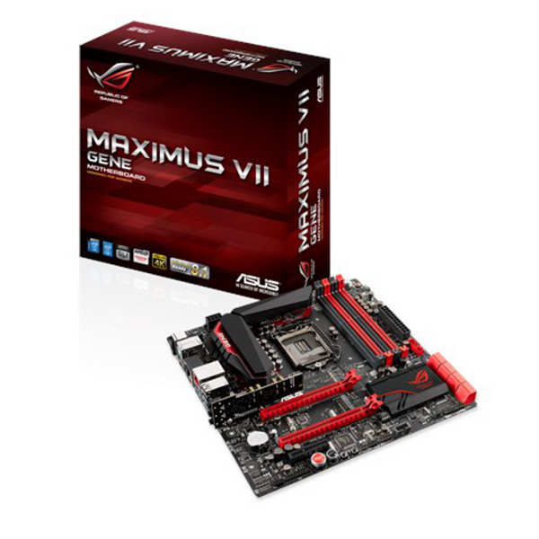 CPU+メモリ付き　ASUS MAXIMUS VI GENE マザーボード　中古 fwebp
