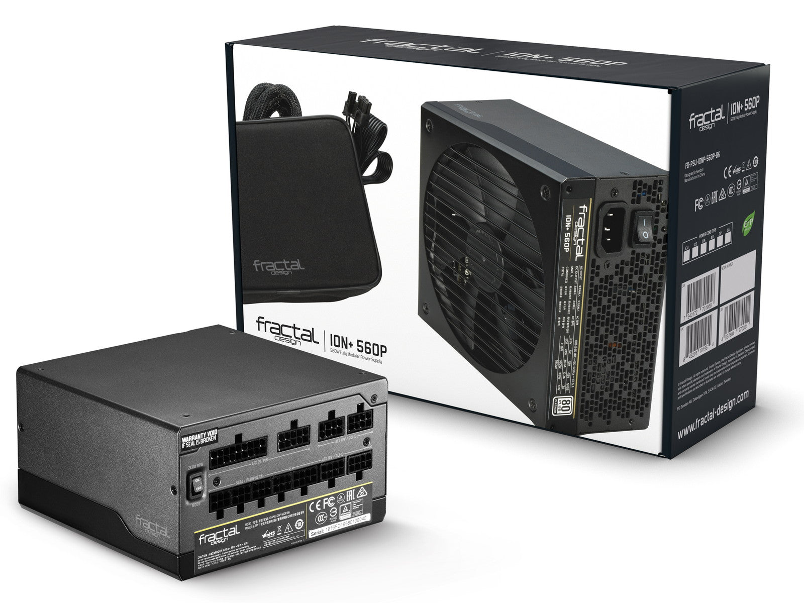 Fractal Design ION+ 560P (560W) / OVERCLOCK WORKS