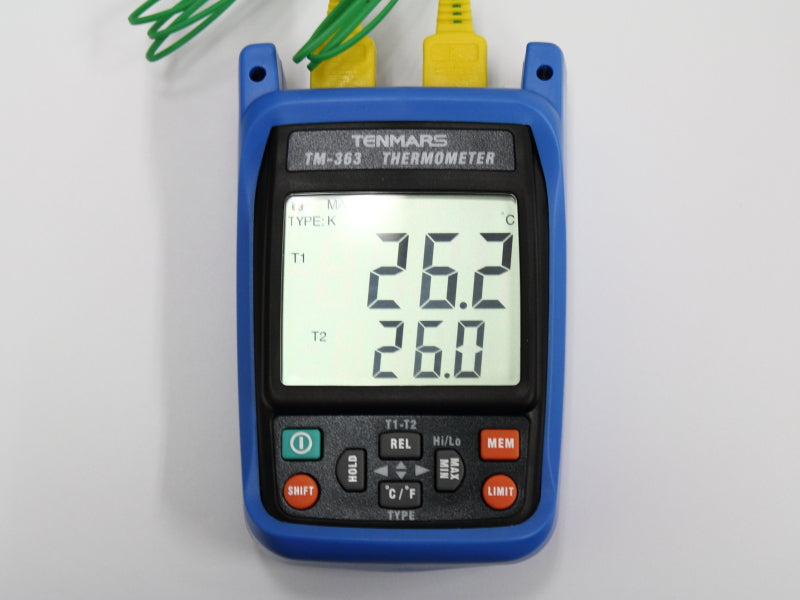 【セール】 Tenmars TM-363 K デジタル温度計