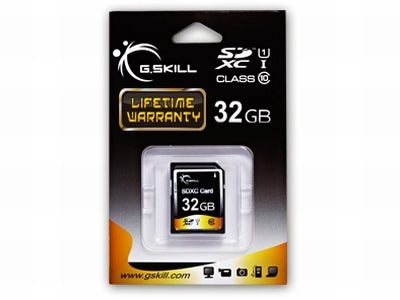 G.Skill FF-SDXC32GN-U1 SDXC Card 32GB