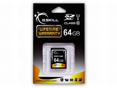 G.Skill FF-SDXC64GN-U1 SDXC Card 64GB