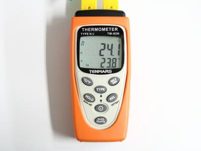 【ジャンク扱い】Tenmars TM-82N K/J デジタル温度計