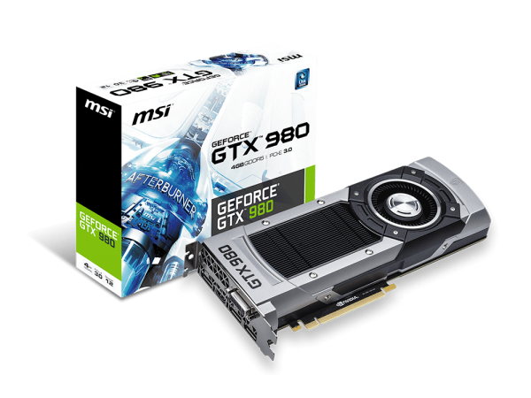MSI GeForce GTX 980 (GTX 980 4GD5)