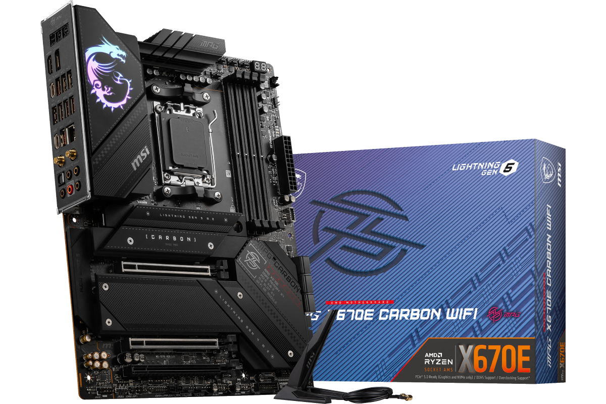 MSI MPG X670E CARBON WIFI / OVERCLOCK WORKS