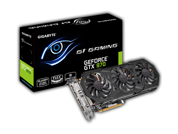 GIGABYTE GeForce GTX 970 (GV-N970G1 GAMING-4GD) / OVERCLOCK WORKS