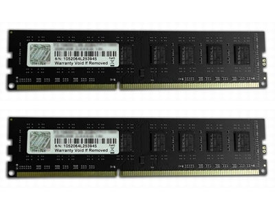 G.Skill F3-10600CL9D-4GBNT  (DDR3-1333 CL9 2GB×2)