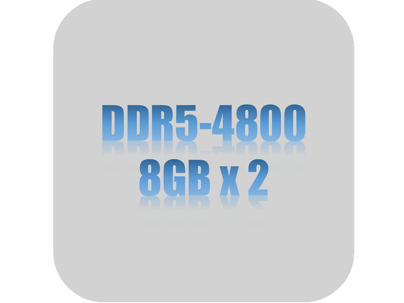 DDR5-4800 CL40 8GB×2