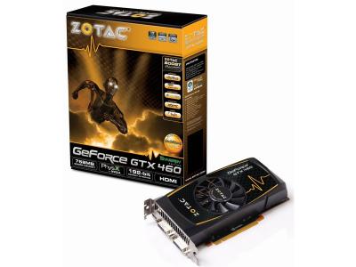 ZOTAC GeForce GTX460 768MB(ZT-40401-10P)