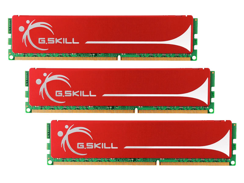 G.Skill F3-10666CL9T-3GBNQ (DDR3-1333 CL9 1GB×3)