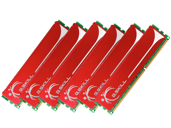 G.Skill F3-10666CL9T2-12GBNQ (DDR3-1333 CL9 2GB×6)