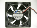 X-FAN RDL8025S 【80mm/25mm厚, 2000rpm】