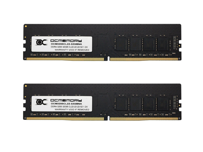 OCMEMORY OCM3200CL22D-64GBNA (DDR4-3200 CL22 32GB×2)