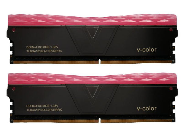 V-Color × OCMEMORY VOC4133CL19D-16GBP2 (DDR4-4133 CL19 8GB×2)