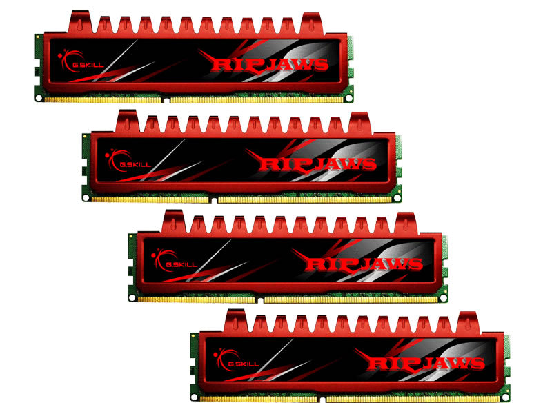 G.Skill F3-12800CL9Q-8GBRL (DDR3-1600 CL9 2GB×4)