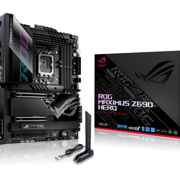 マザーボード Asus ROG MAXIMUS Z690 HERO ROG MAXIMUS Z690 HERO | ROG Maximus | Gaming motherboards