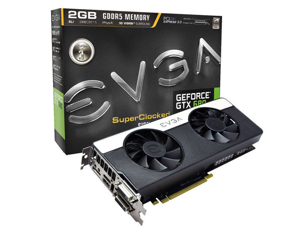 EVGA GeForce GTX680 SC Signature 2 (02G-P4-2687-K)