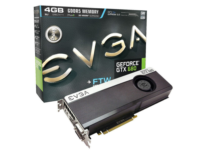 EVGA GeForce GTX680 FTW+ 4GB (04G-P4-3687-KR)