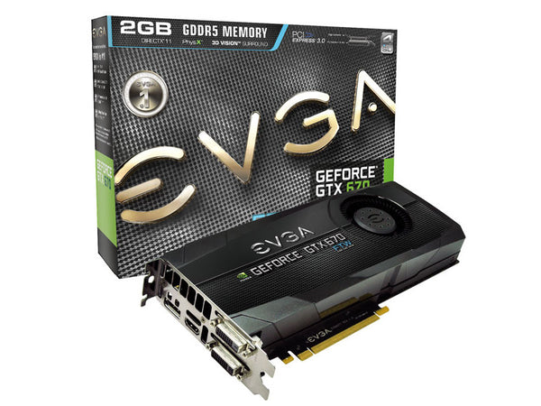 EVGA GeForce GTX 670 FTW (02G-P4-2678-KR)